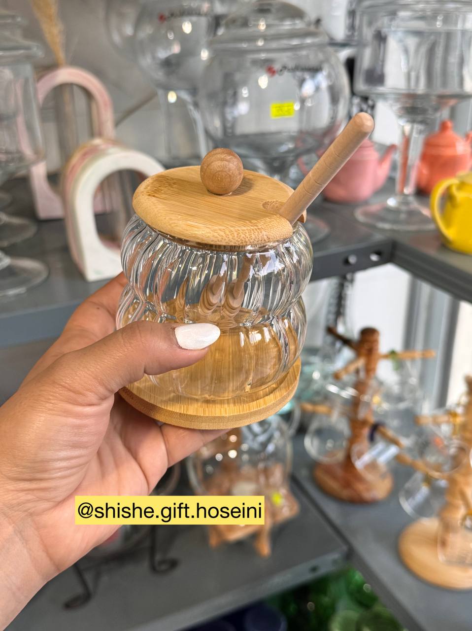 عسل خوری پیرکس درب بامبو