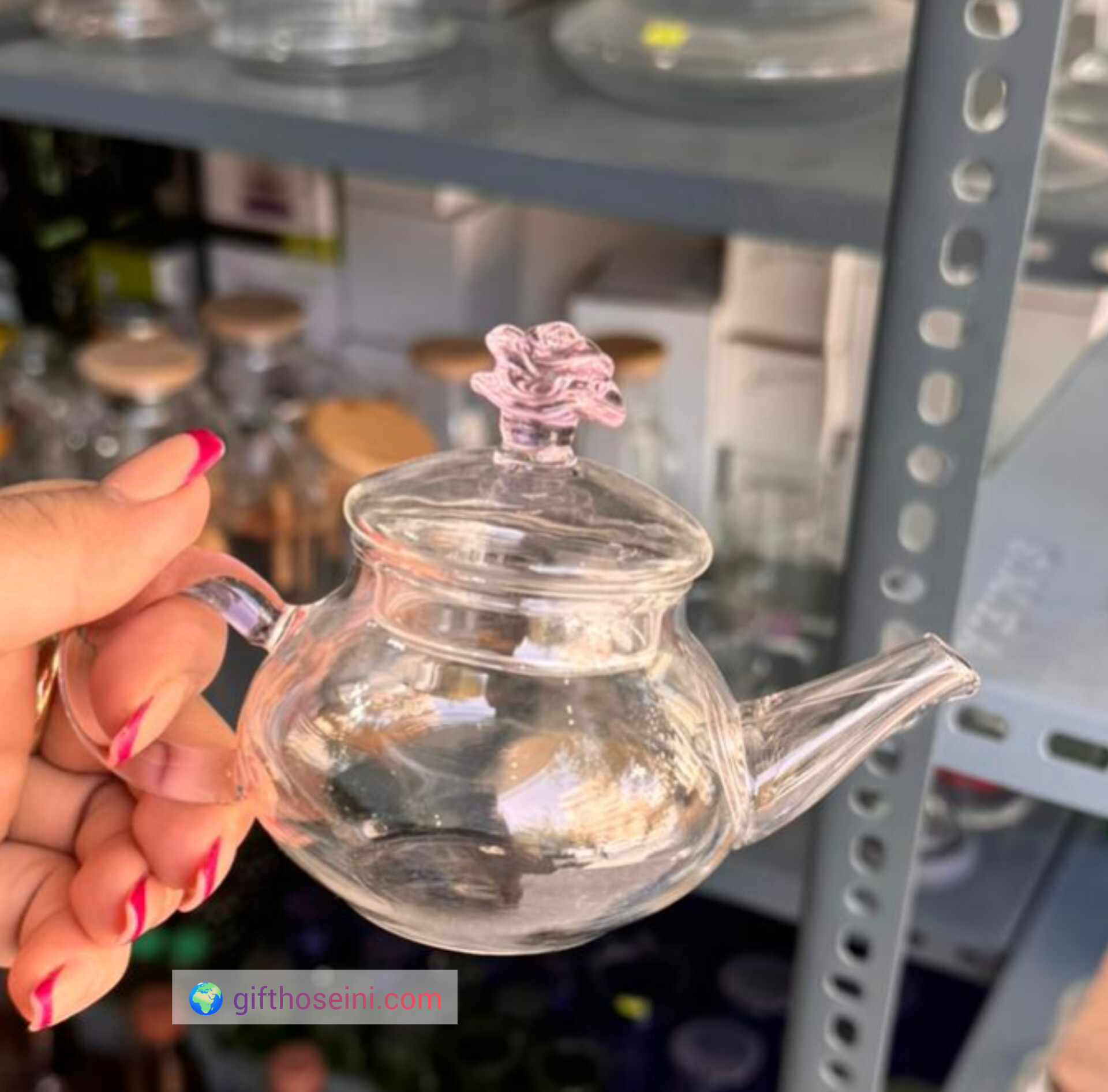 قوری پیرکس زعفران