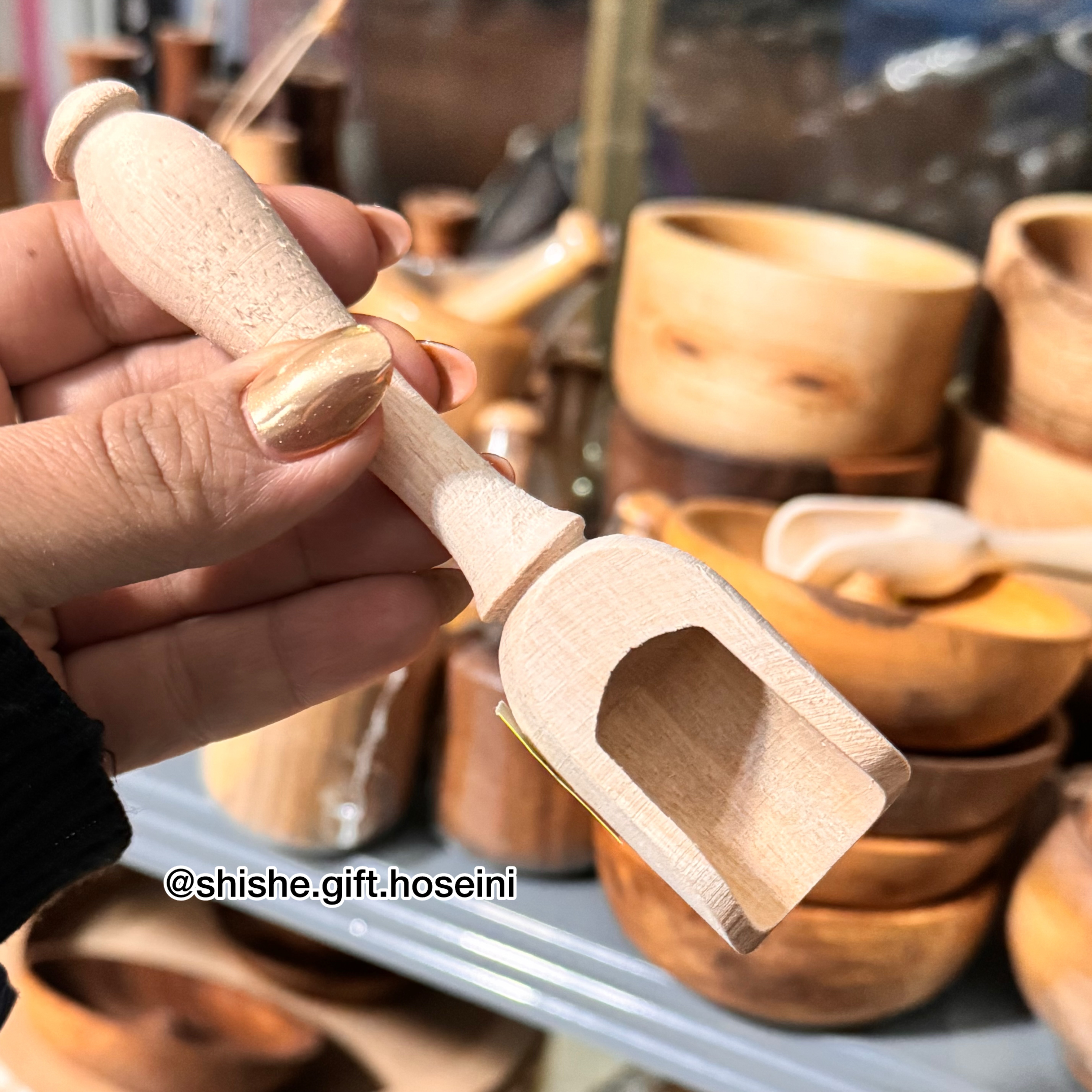 پیمانه چوبی کوچک